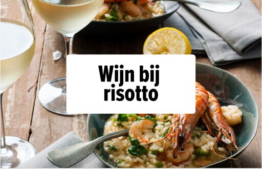 Wijn bij risotto doorklik plaatje